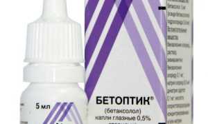 Инструкция по применению глазных капель Бетоптик для эффективного лечения