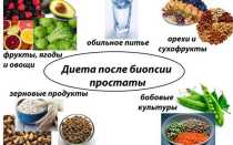 Диета после операции после удаления рака простаты