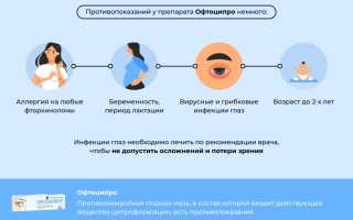 Как пользоваться глазной мазью Офтоципро правильно и эффективно