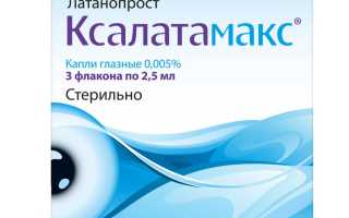 Капли для лечения глаукомы Ксалатамакс: эффективное средство для здоровья глаз