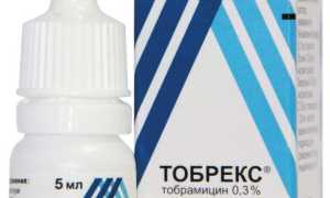Применение Тобрекса при лечении конъюнктивита у взрослых и детей