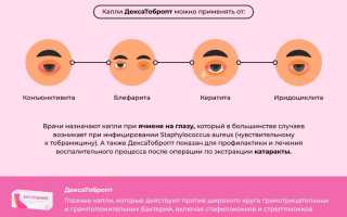 Инструкция по применению капель Дексатобропт для эффективного лечения