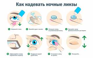 Как правильно пользоваться ночными линзами для восстановления зрения и улучшения комфорта