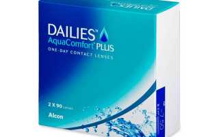 Преимущества линз DAILIES AquaComfort Plus для вашего комфорта