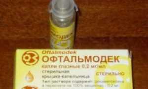 Лечение глазных болезней каплями Офтальмодек для здоровья зрения